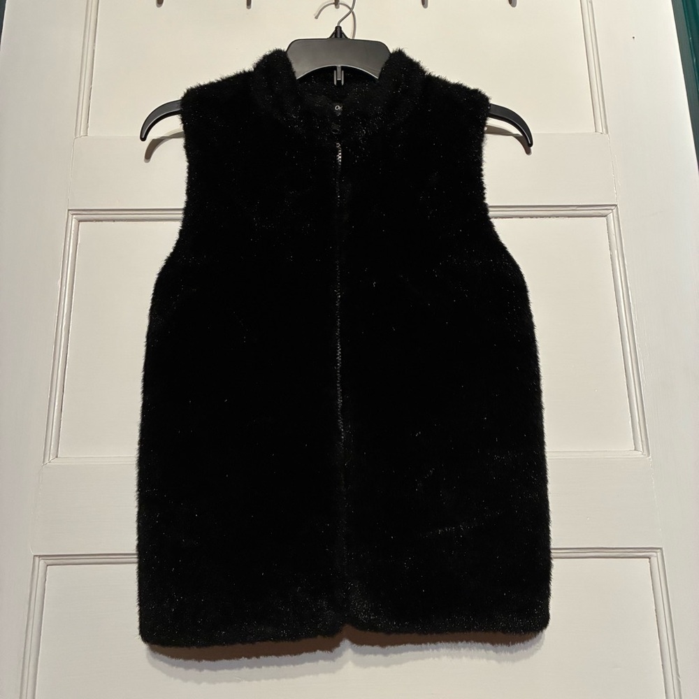 Faux Fur Vest Elevated Texture**